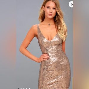 Lulus Sequin Dress